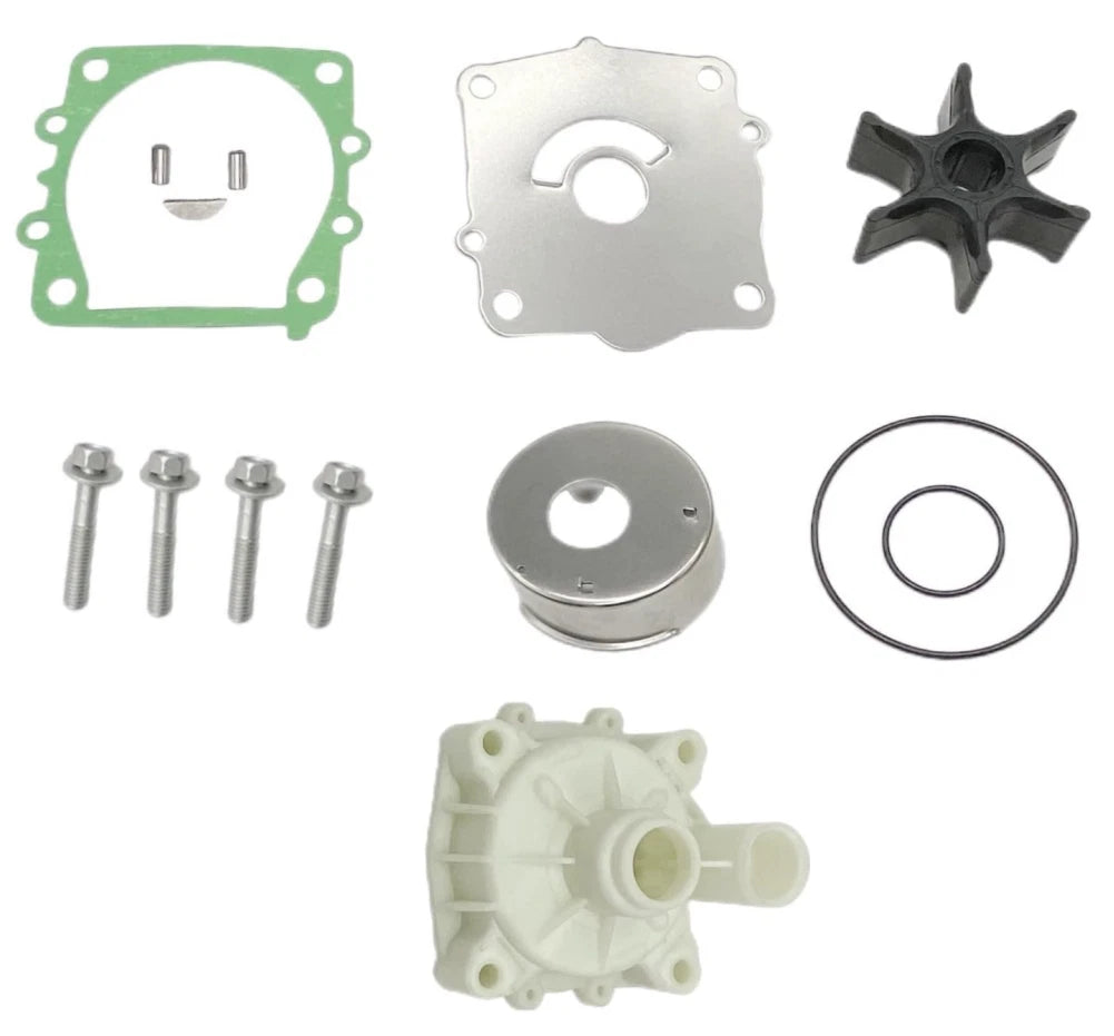 Water Pump Impeller Kit 68V-W0078-00 for Yamaha 4-Stroke F75 F90 F115 (1996–2023)