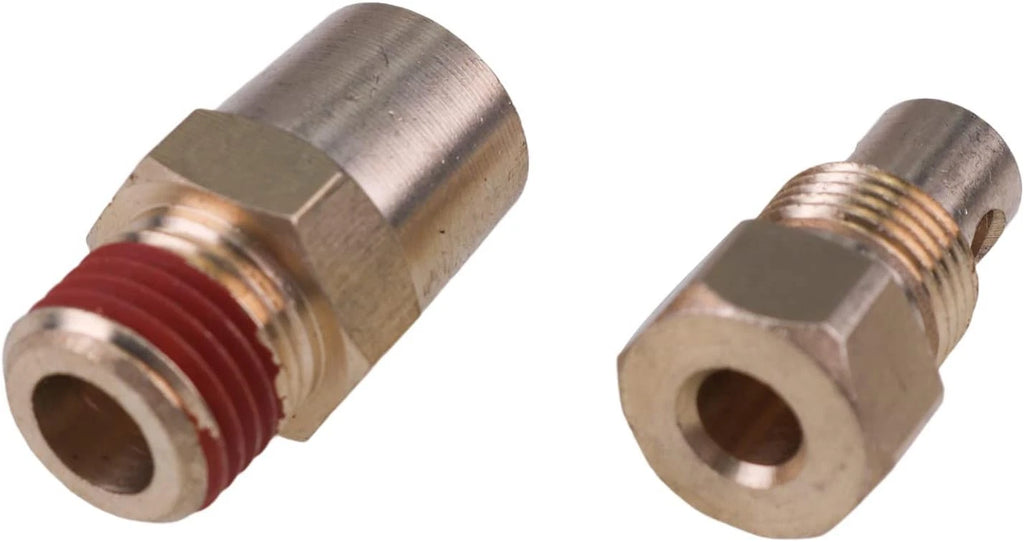 Exhaust Manifold Engine Block Drain Plug Kit 1/4" for Mercruiser (22-16951Q1, 16951A1)