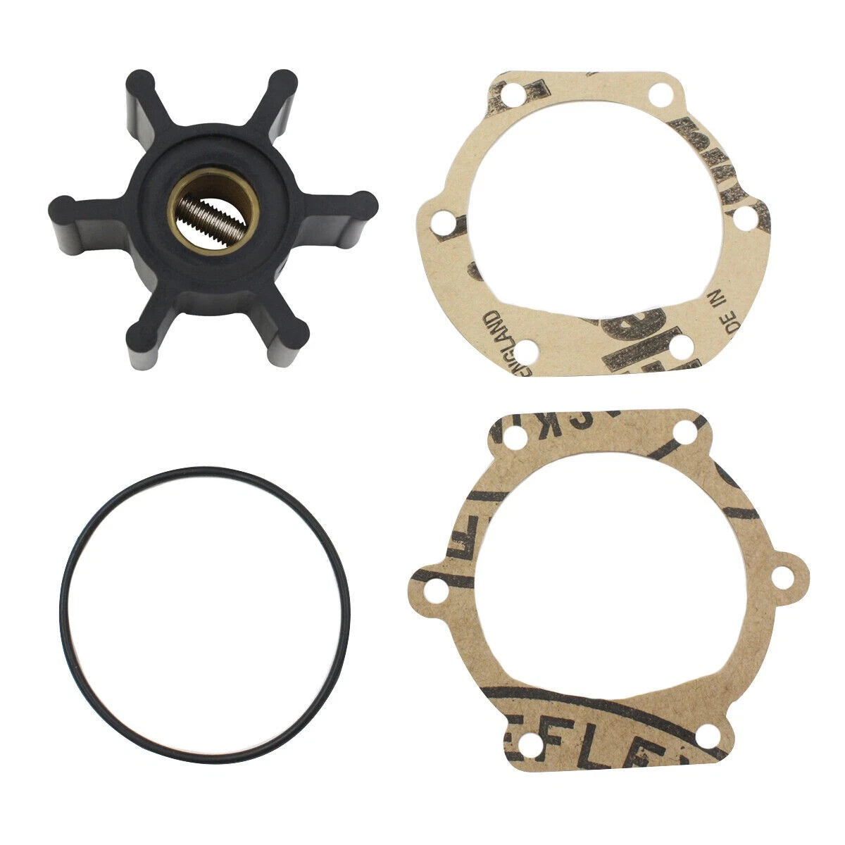 Impeller Kit for Westerbeke Flange Mount Marine Engine Water Pump (48500)