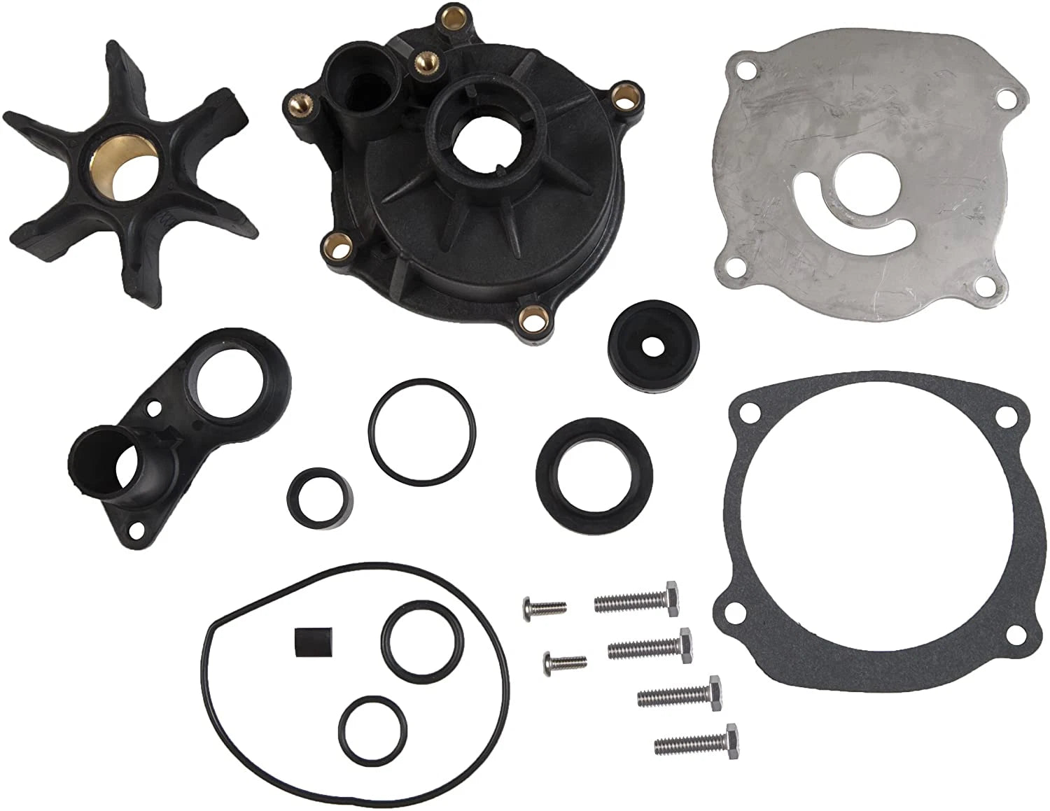 Water Pump Impeller Kit for Evinrude Outboards 3-15 HP (65-300) 5001594