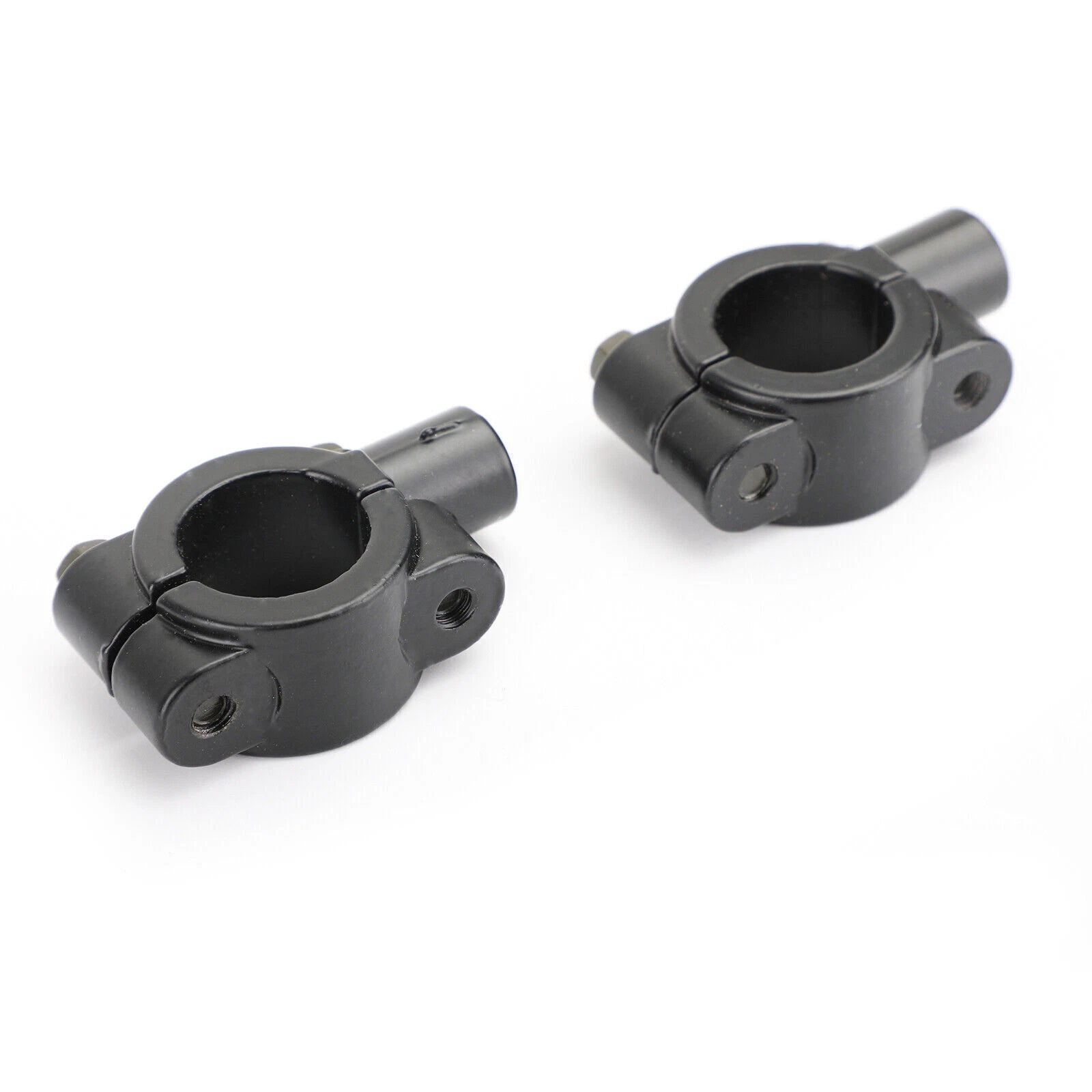 7/8" Bar Mirror Mount Holder Clamp Adaptor for Universal Motorcycle (10mm M10 CCW)