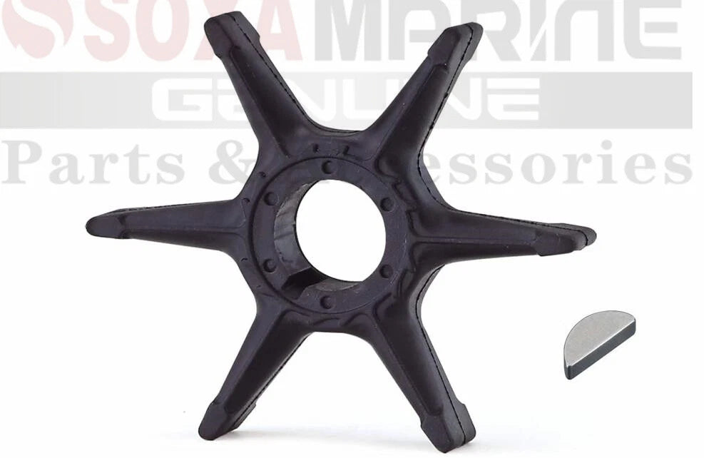 Water Pump Impeller with Key for Mercury Mariner 20 25 28 30 HP (47-84797M)