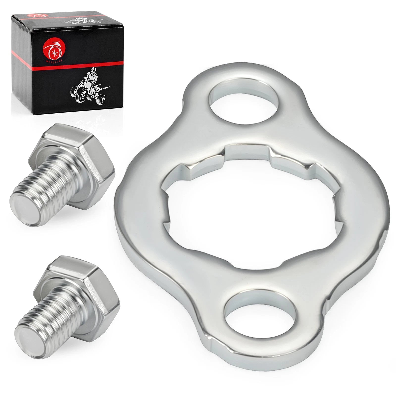 Front Sprocket Retainer Plate w/ Bolt for Honda XR80 XR80R (1979–2003)
