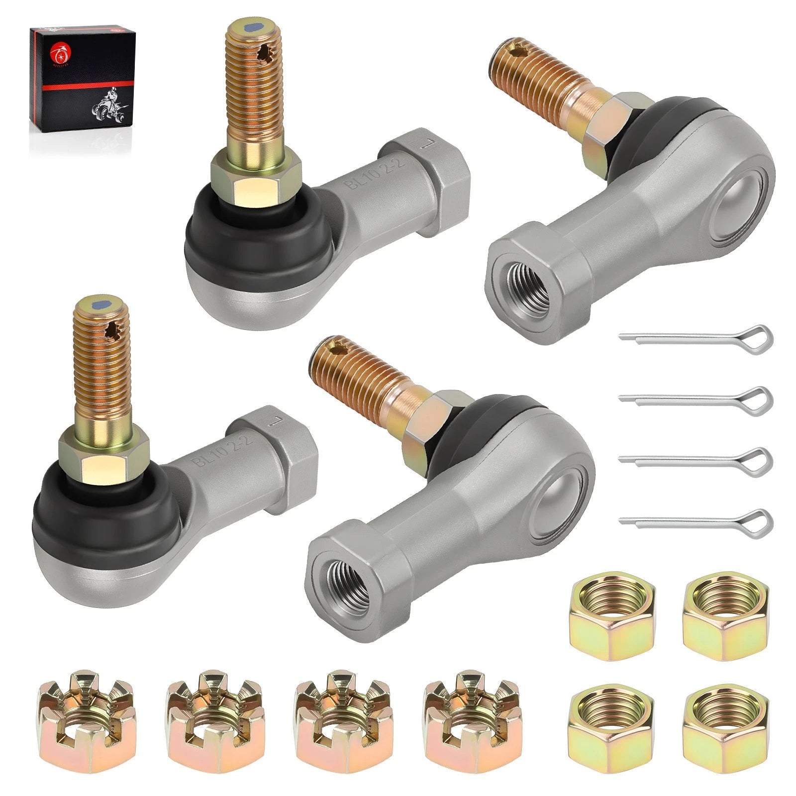 Set of 2 Tie Rod End Kit for Polaris Trail Boss 250 (1995–2005)