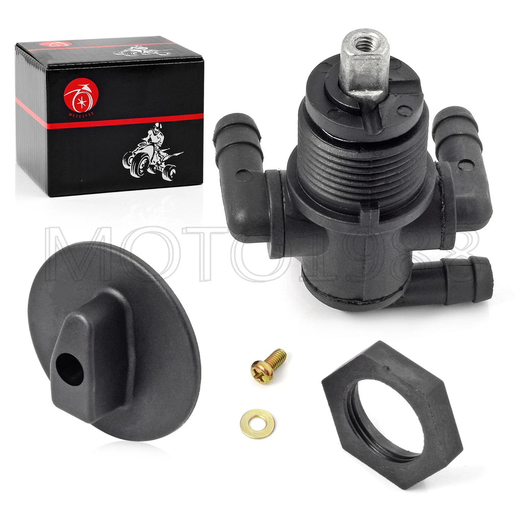 Fuel Pump & Valve Petcock 3 Way & Knob Nut for Polaris ATP 330 500 (2004–2005)