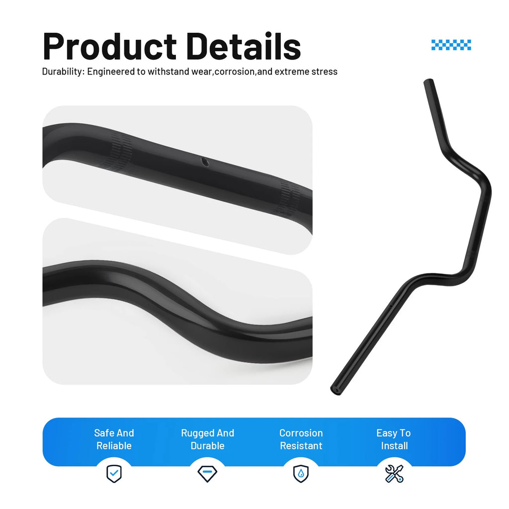 Handlebar for Honda ATC200X ATC250R (1983–1987) Replaces 53100-HA2-770