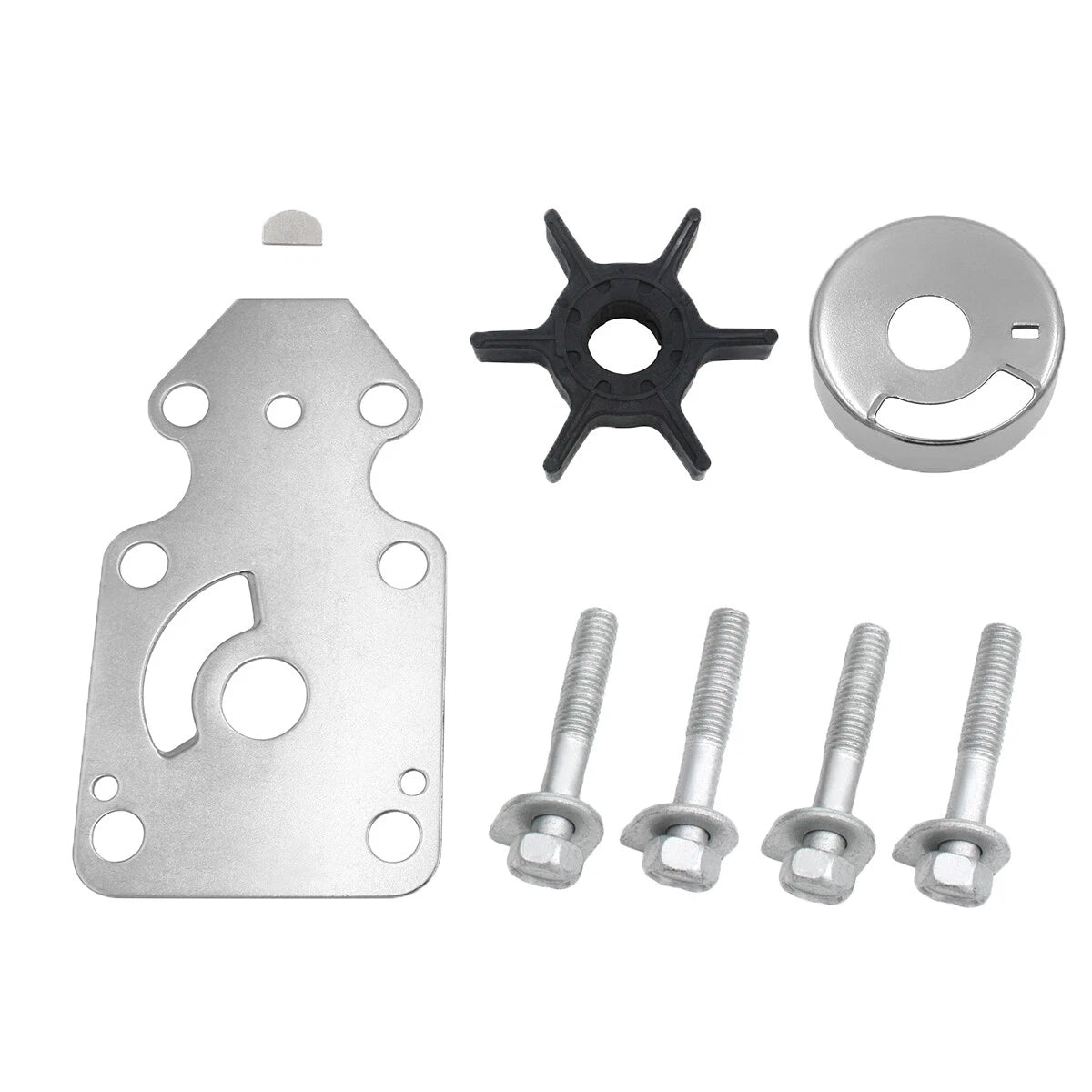 Water Pump Kit for Yamaha Outboard 15HP (1996–2009) 18-3433, 63V-W0078-01-00