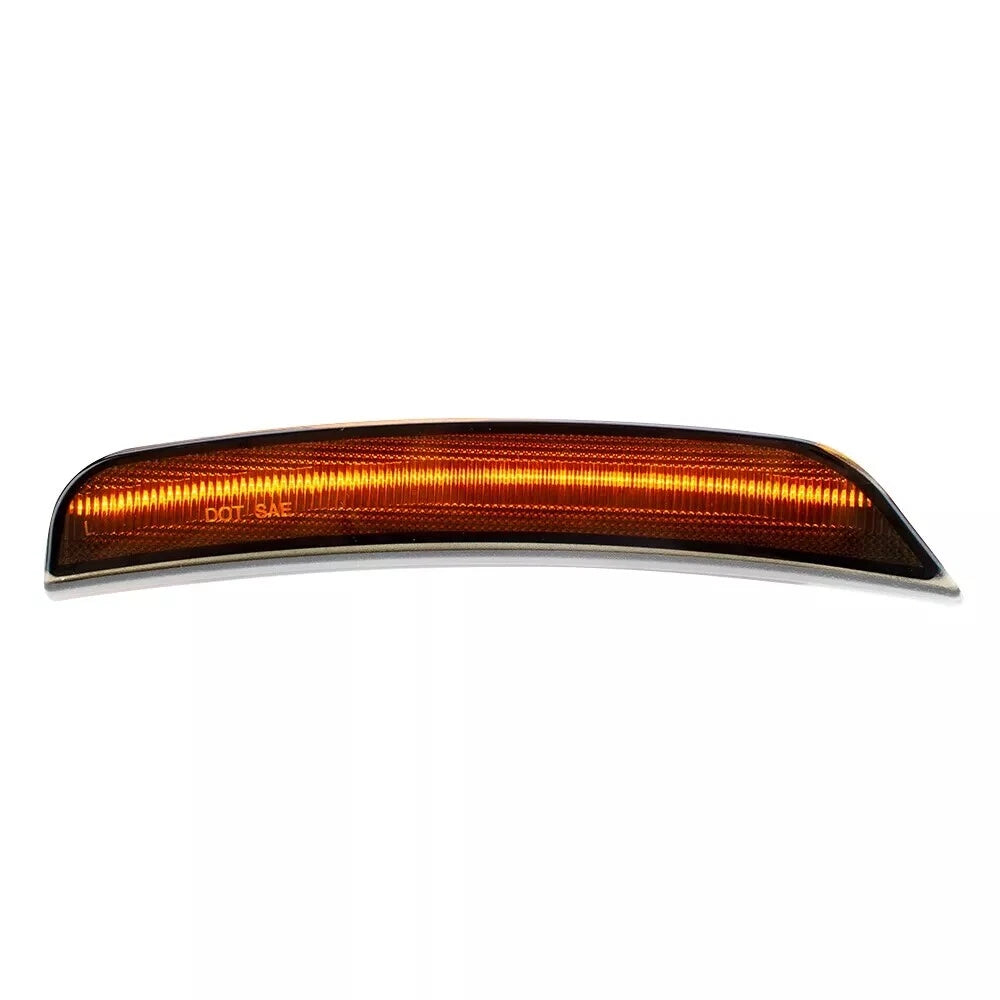 Set of 2 Smoke Lens Amber LED Side Marker Lights for Dodge Durango (2021–2025)
