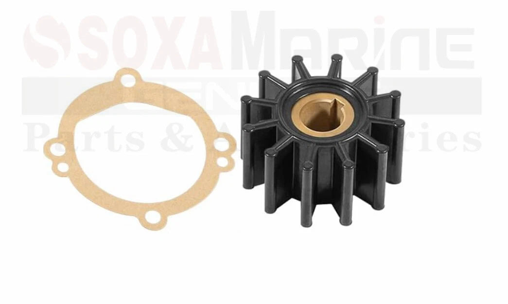 Impeller Repair Kit for Westerbeke Raw Pump R50G R10870G (Fits 33329 12937)