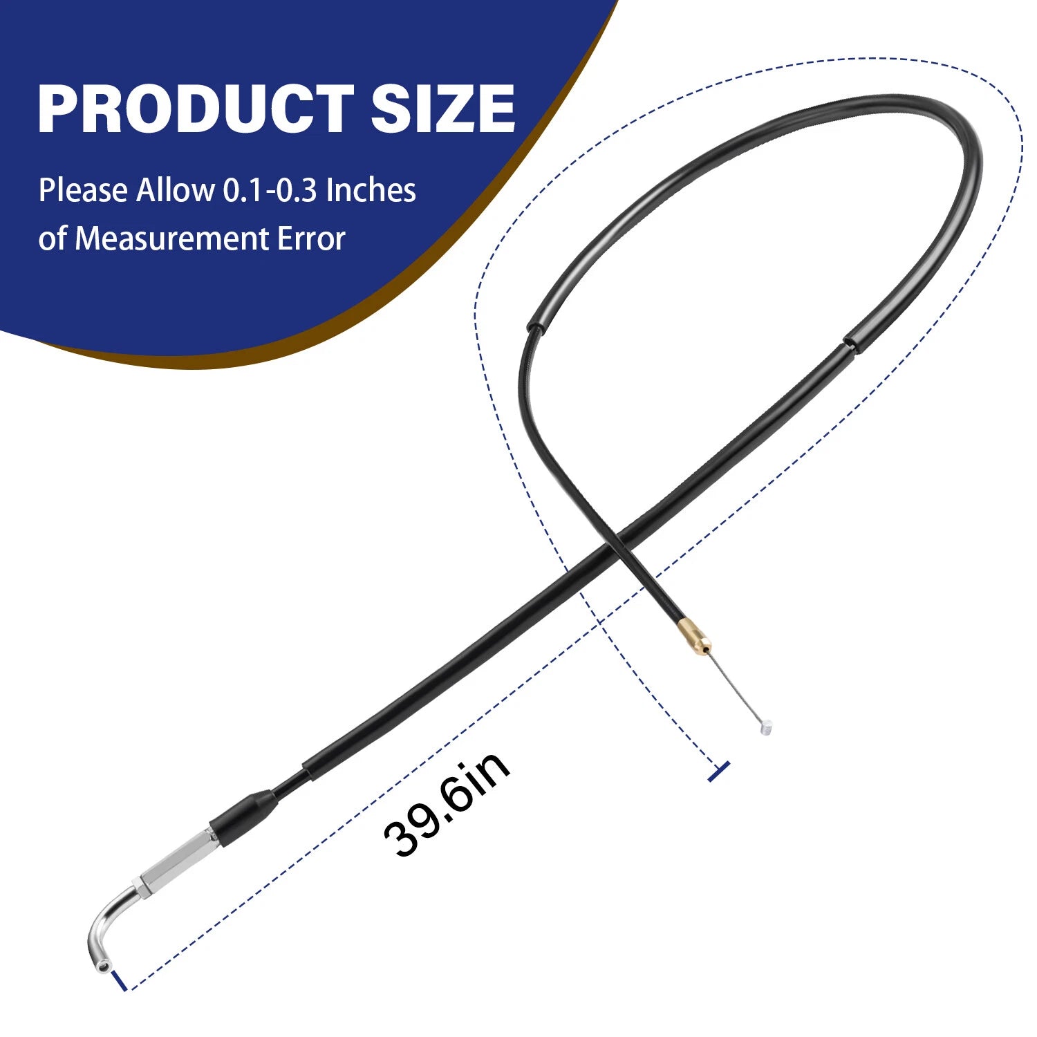 Starter Choke Cable for Yamaha Big Bear 400 (2002–2006) 5FU26331100