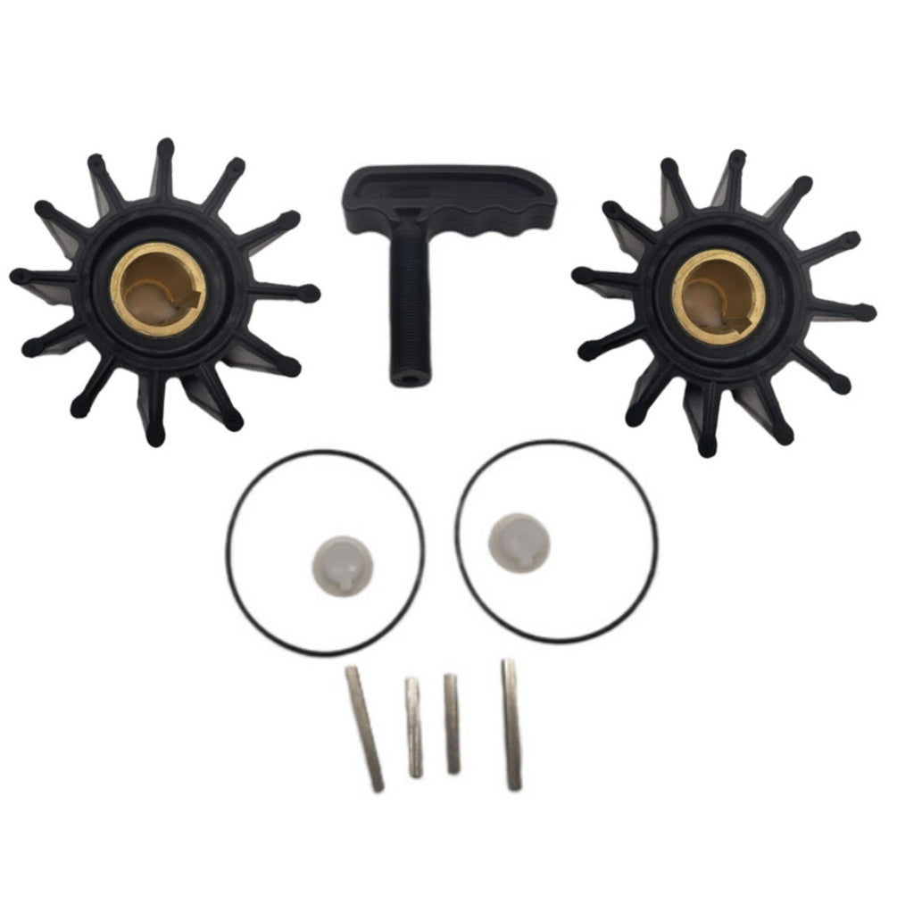 Water Pump Repair Impeller Kit with Puller for CEF Sherwood (17000K, 500164, 7600-01)