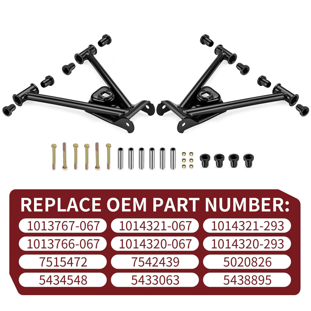 Rear A Arm Kit Upper Right + Left w/ Bushing for Polaris Sportsman 700 (2003–2007)
