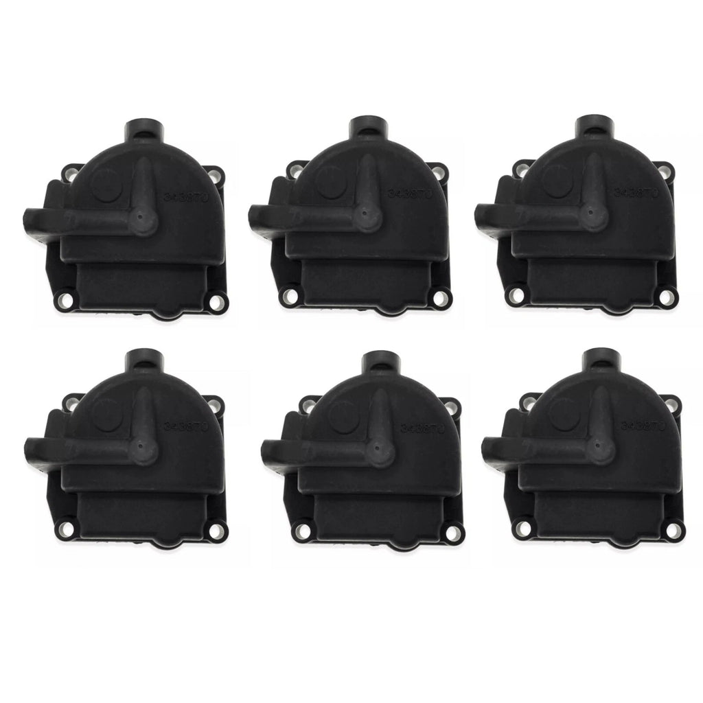 6X Carburetor Float Bowl Chamber for Johnson Evinrude (433000, 0433000, 766418)