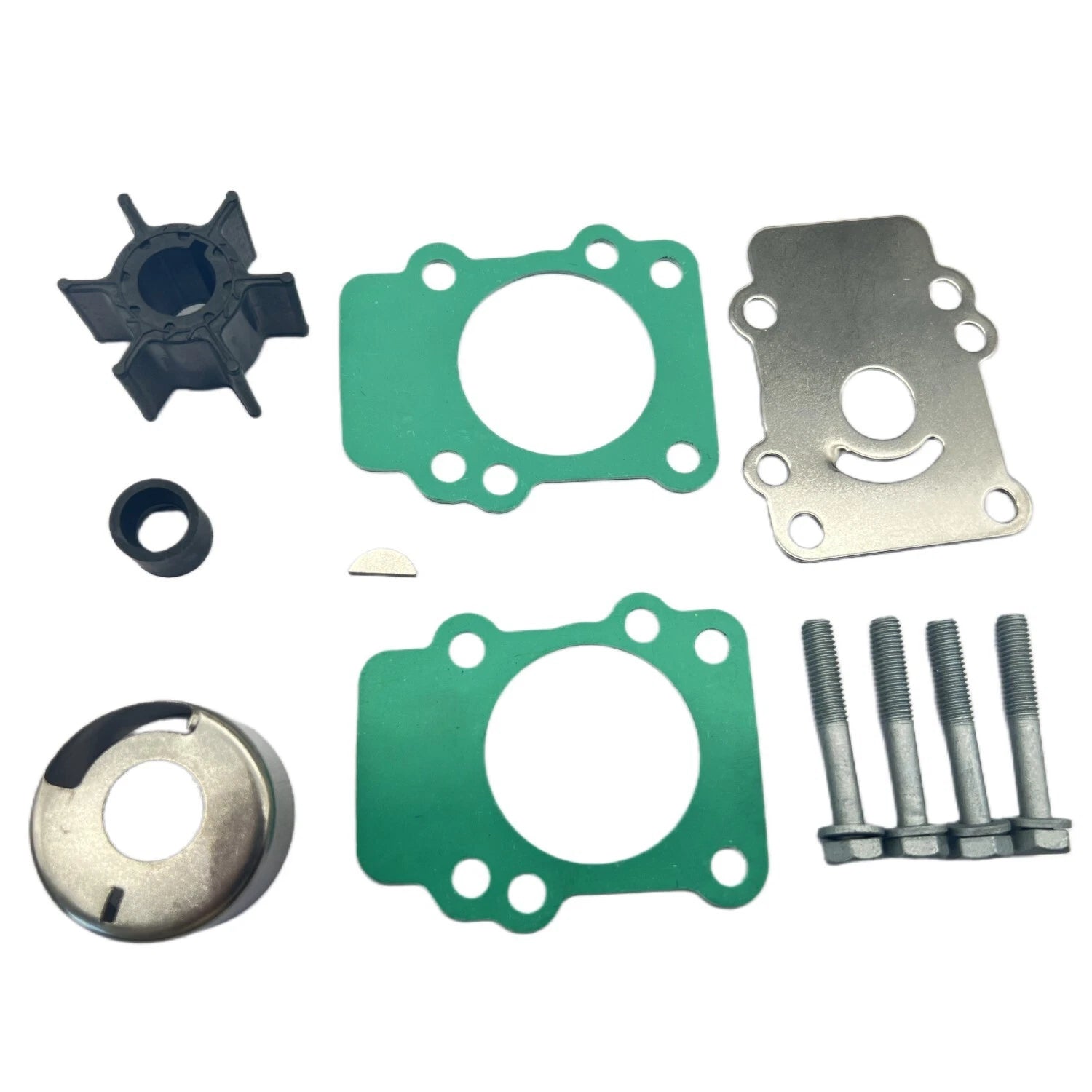 Water Pump Impeller Kit for Yamaha 9.9 15 HP 2 Stroke (682-W0078-A1)