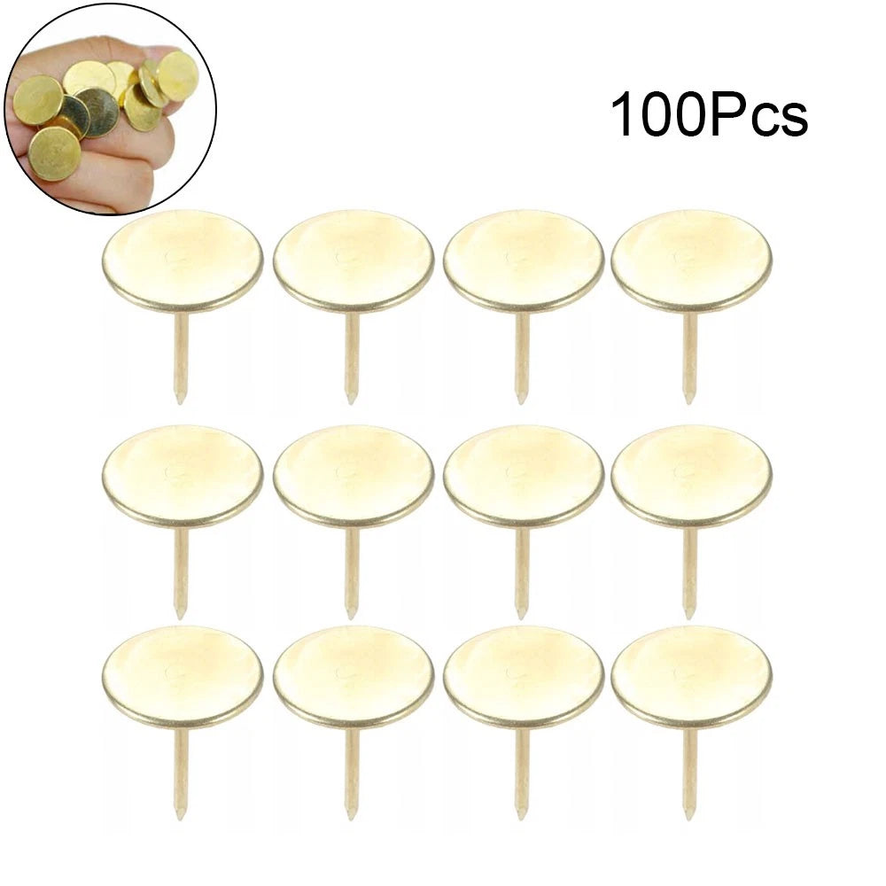 100Pc Upholstery Nails for Sofa (Craft Studs)