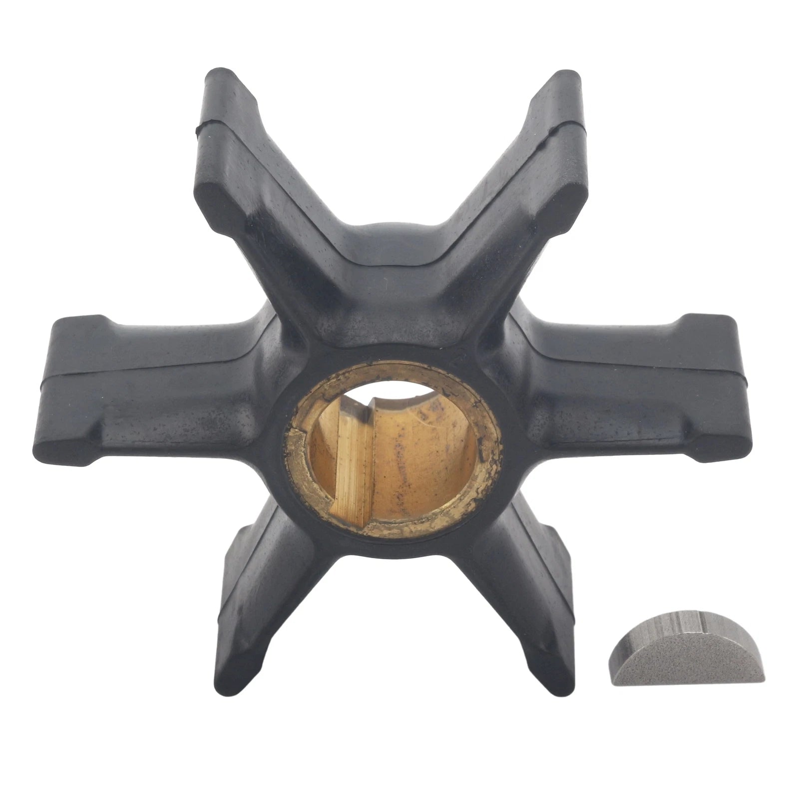 Outboard Water Pump Impeller & Key for Evinrude Johnson 35-55 HP