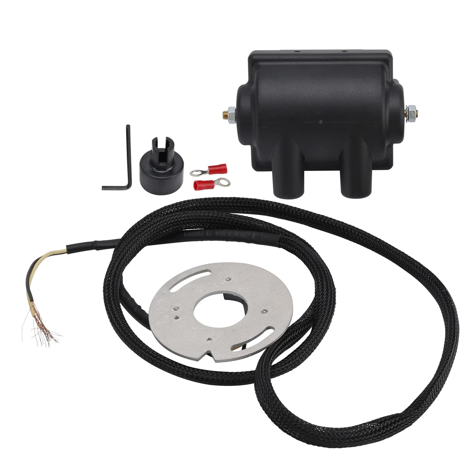 Ignition Complete Kit Dual Fire for Harley Sportster XL XLH 883 1000 1200 (1971–2003)