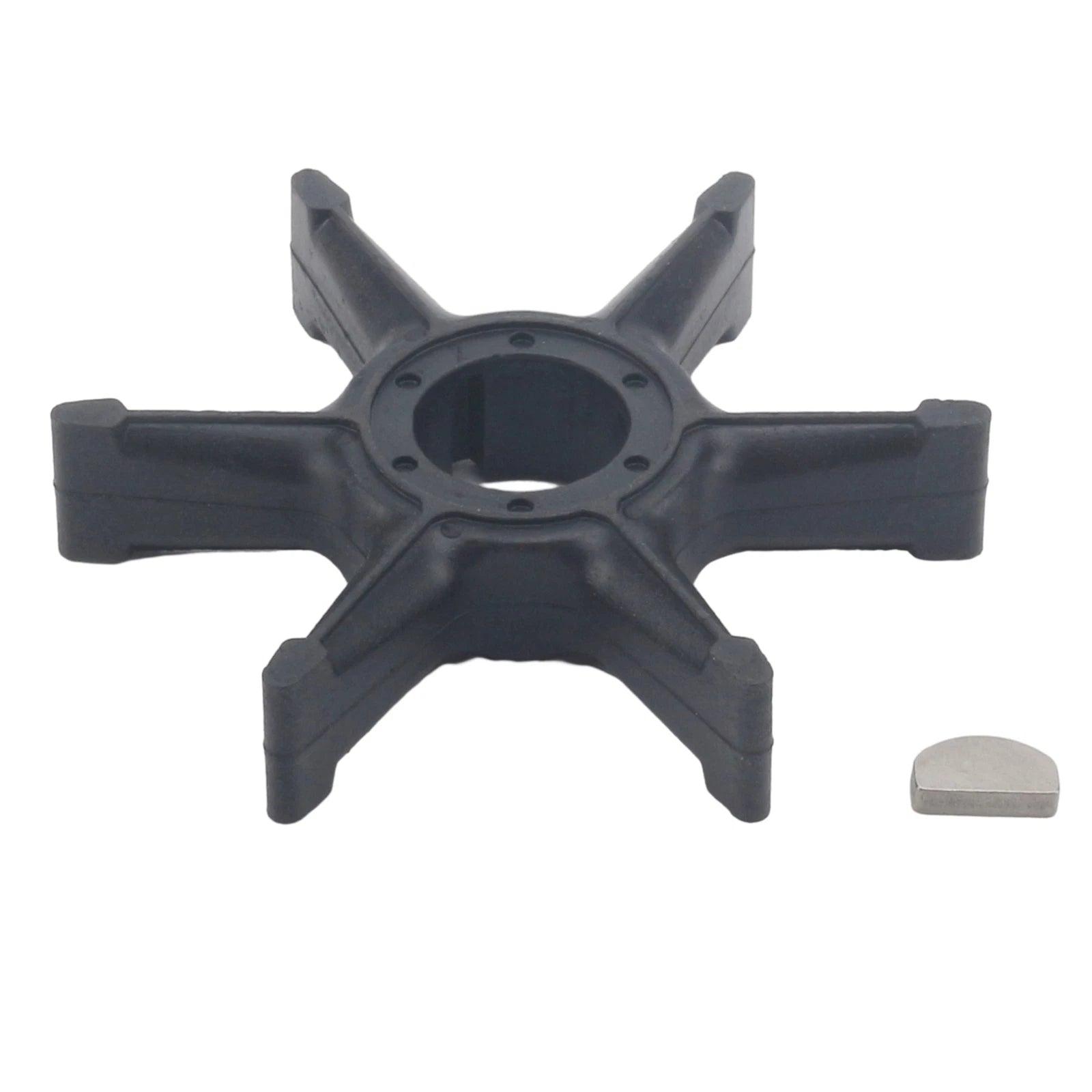 Water Pump Impeller & Key for Yamaha Outboard (18-3067, 500326, 9-45600)