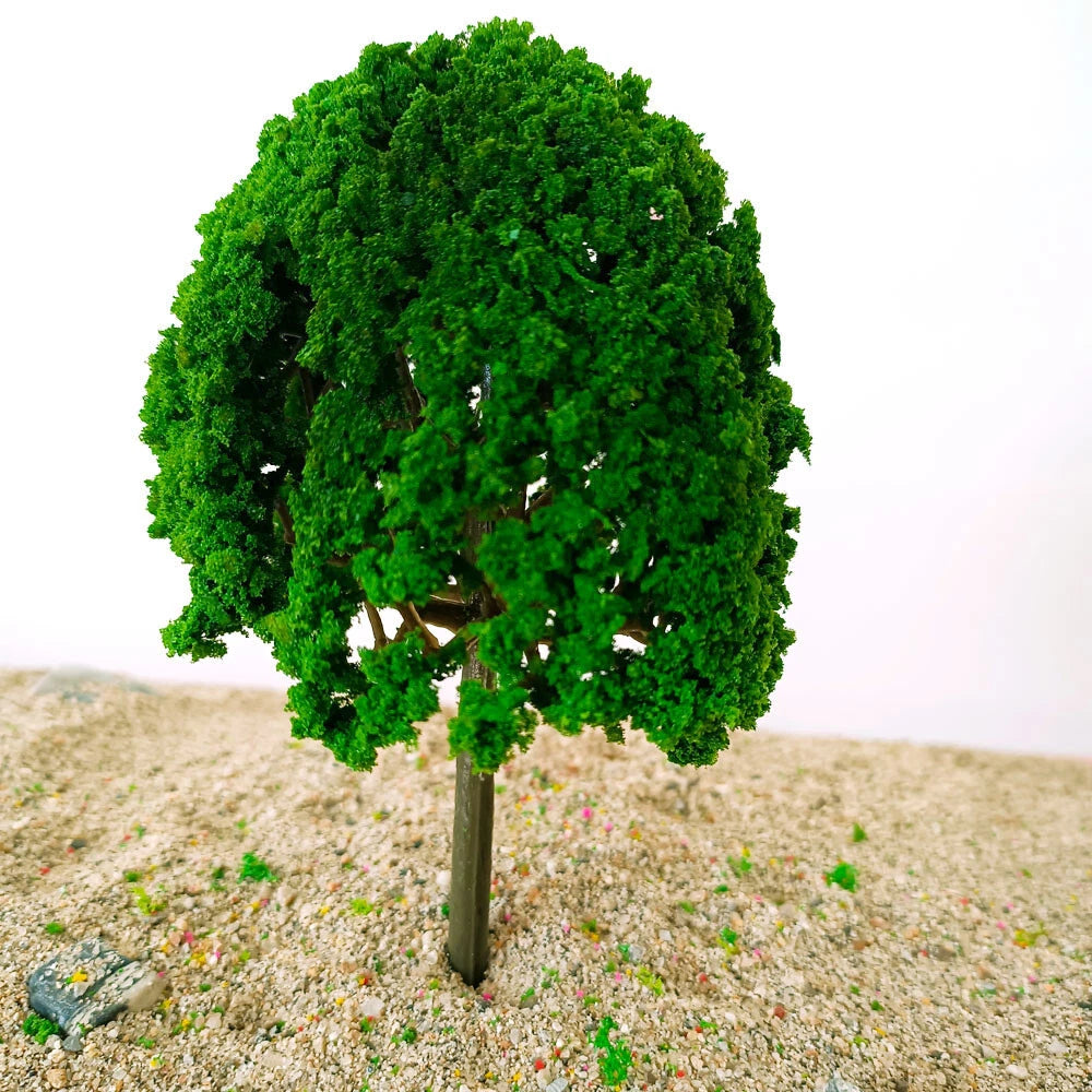 10Pcs 4.52" Model Trees for Wargame Diorama Train Railroad