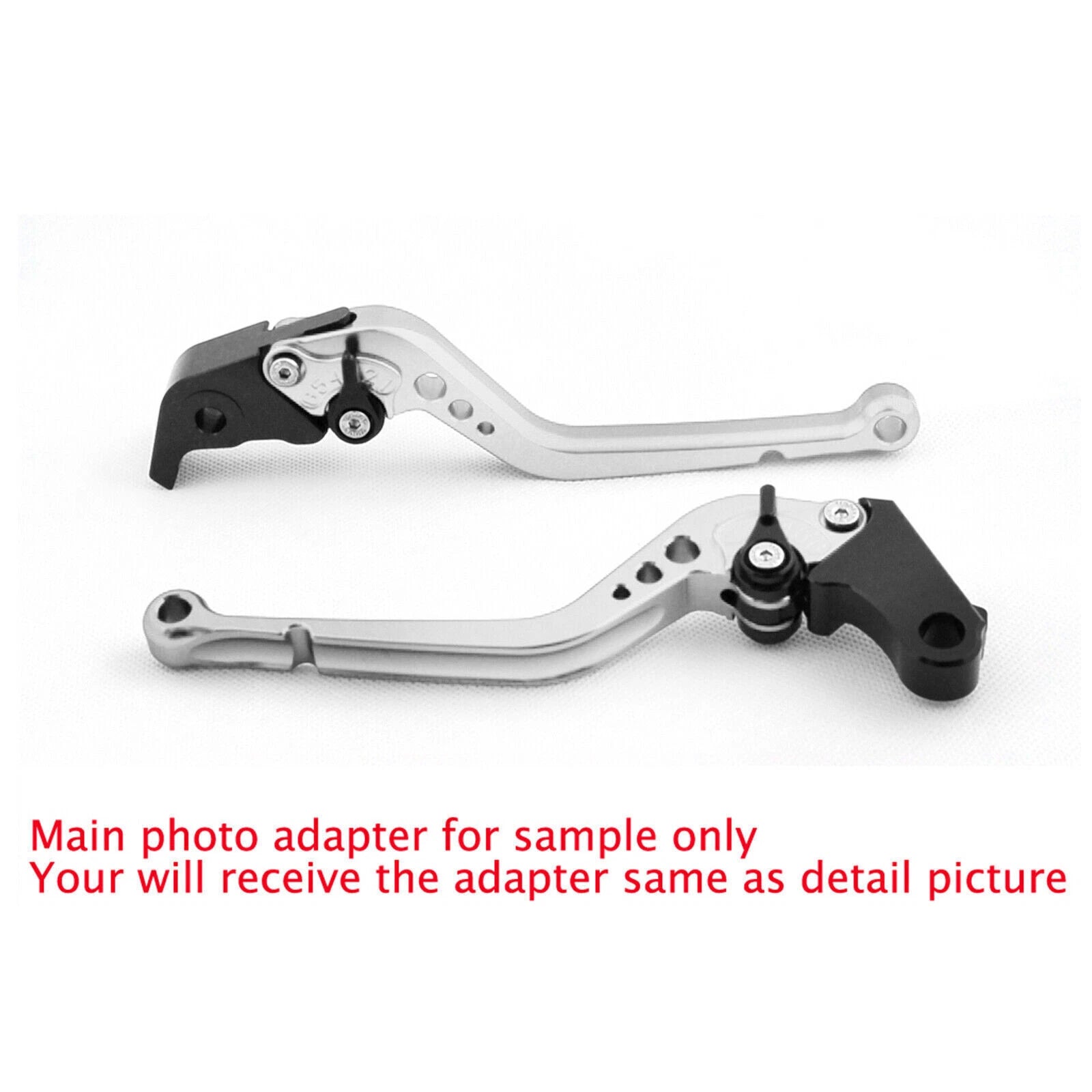 Silver Long Clutch Brake Lever for Honda CBR500R (2013–2015), CBR300R (2014–2016), CB300F (2014–2016) T9