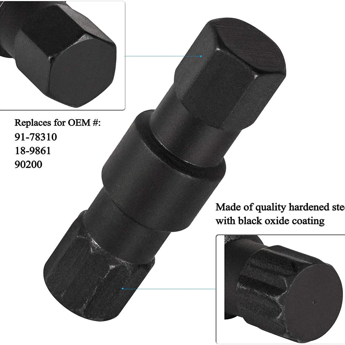 Hinge Pin Tool for Mercruiser (Replaces 91-78310)