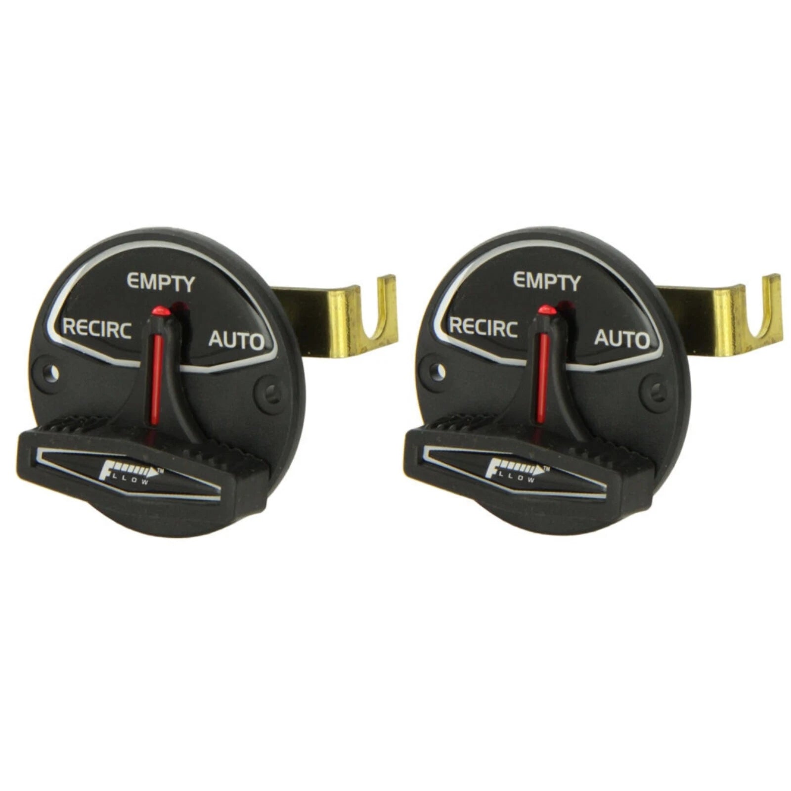 Set of 2 Livewell Control Cable Lever Valve Handles for Ranger Boats (5900006)