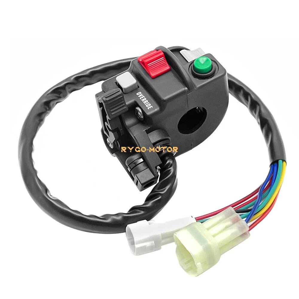 Left Handlebar Switch Start Stop Headlight for Yamaha Grizzly 350 (2007–2011)