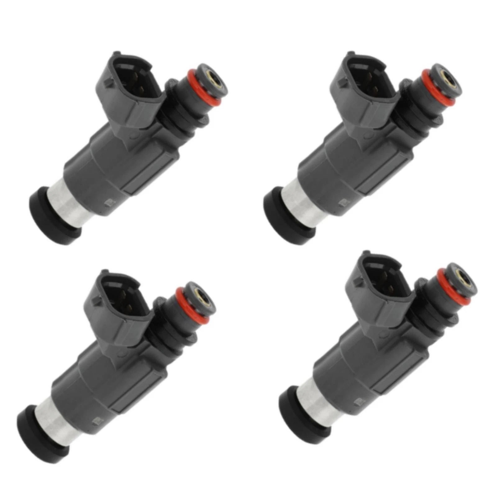 Set of 4 Fuel Injectors 15710-66D00 for Suzuki DF60-DF70 (1998–2009)
