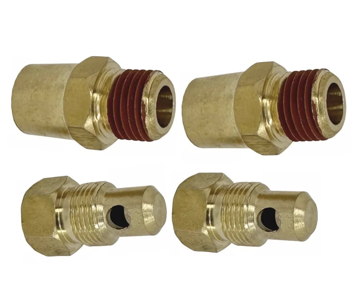 2X Exhaust Manifold Engine Block Drain Plug Kit for Mercruiser (22-16951Q1)
