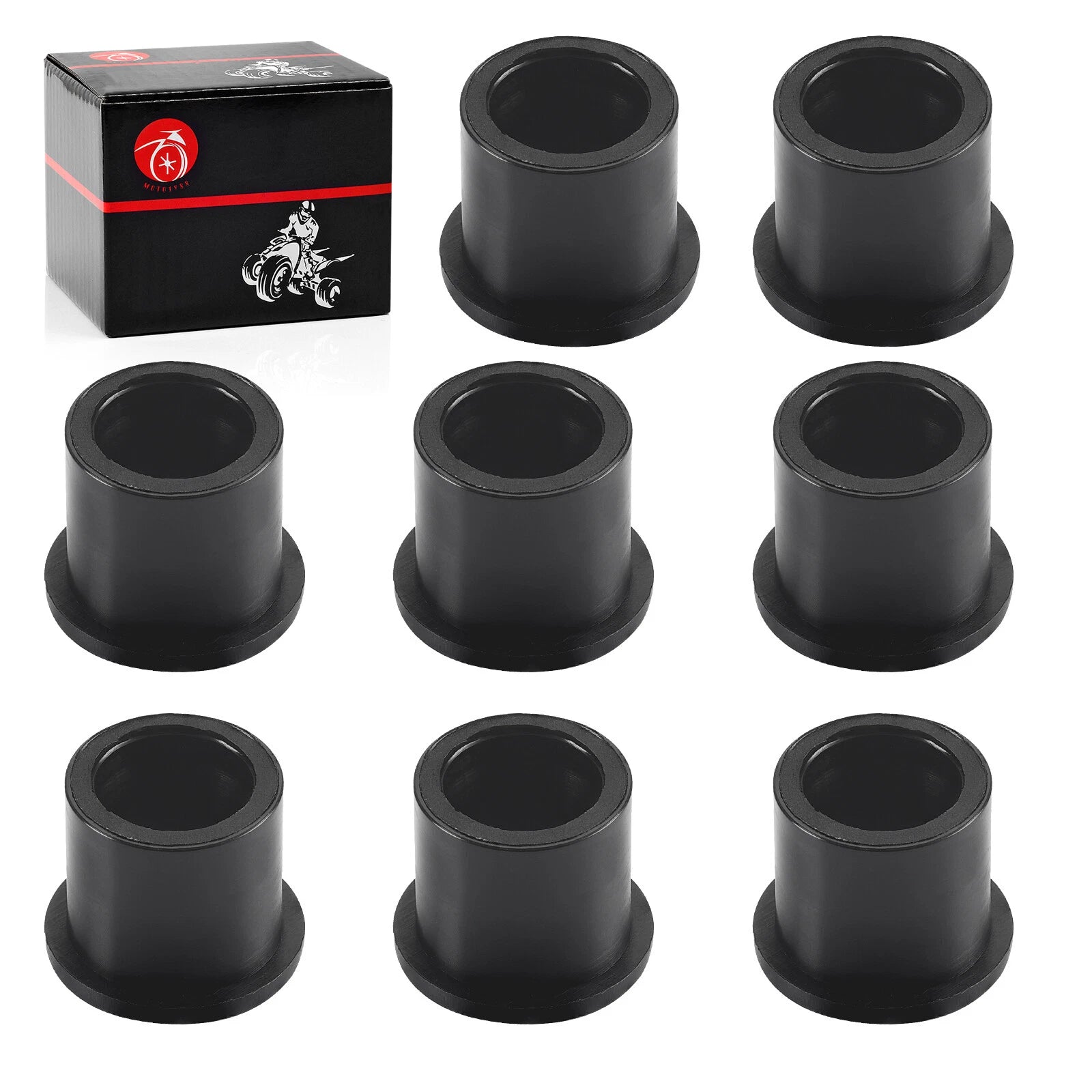 8x Front A-Arm Bushing Kit for Polaris Sportsman Outlaw 50 90 110 (2007–2021)