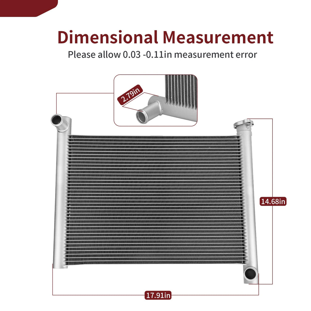 Aluminum Radiator for Polaris Sportsman XP 850 HO EFI EPS (2009–2025)