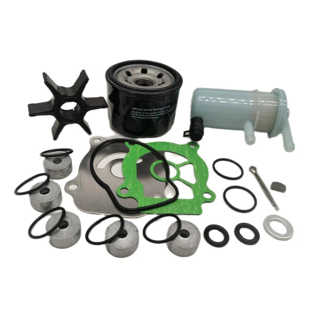 Outboard Maintenance Repair Kit for Suzuki 4-Str 20HP 25HP (17400-95870, 17400-95J02)