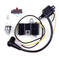 Ignition Coil Spark Plug Switch for Husqvarna 61 66 162 266 (Old Model)