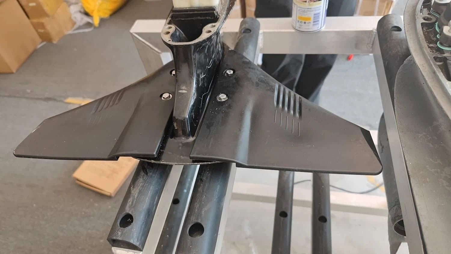 Sting Ray Hydrofoil Stabilizer Dorsal Fin for Outboards 5-150 HP