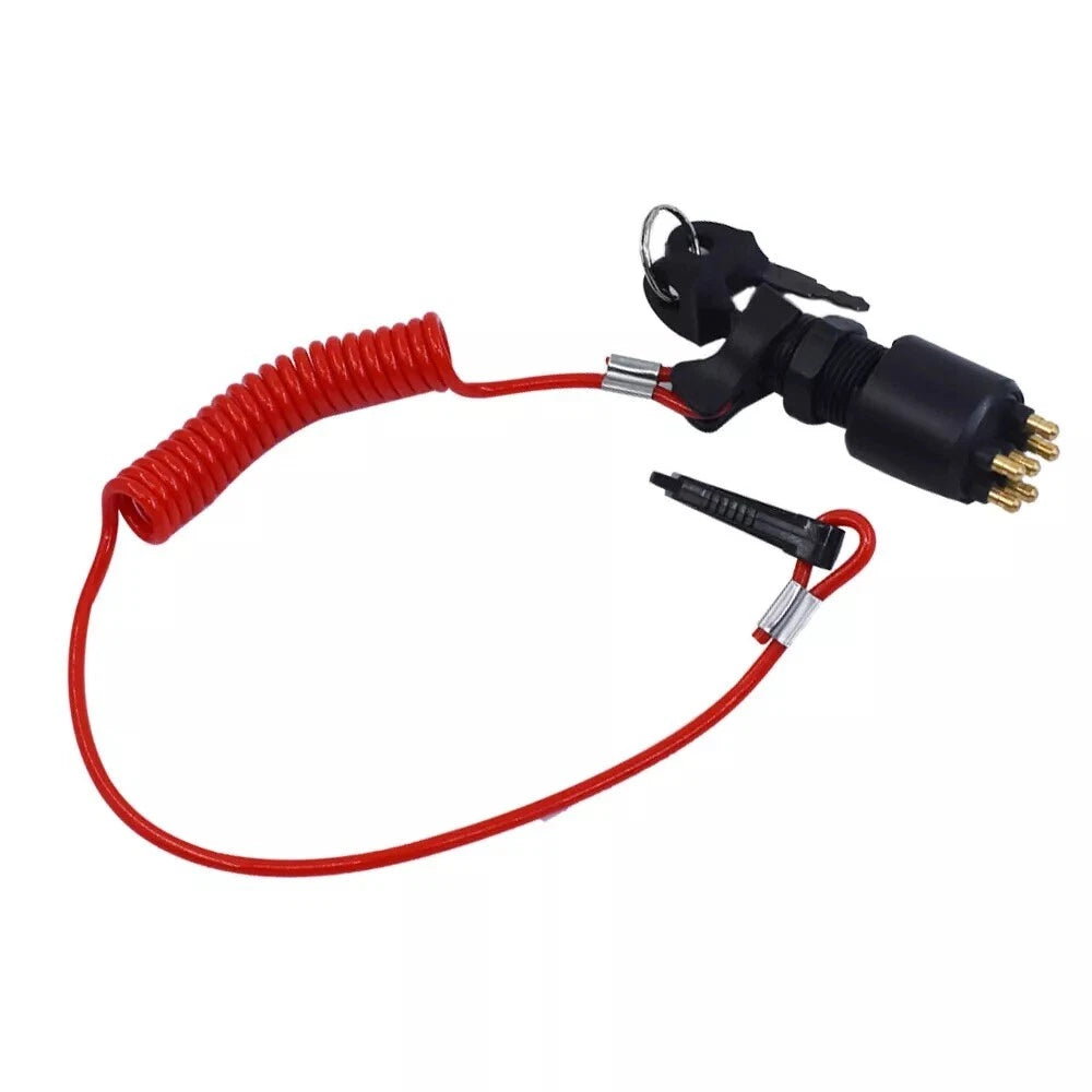 Ignition Switch & Lanyard for OMC BRP Johnson Evinrude (1996–Present) 5005801 765562