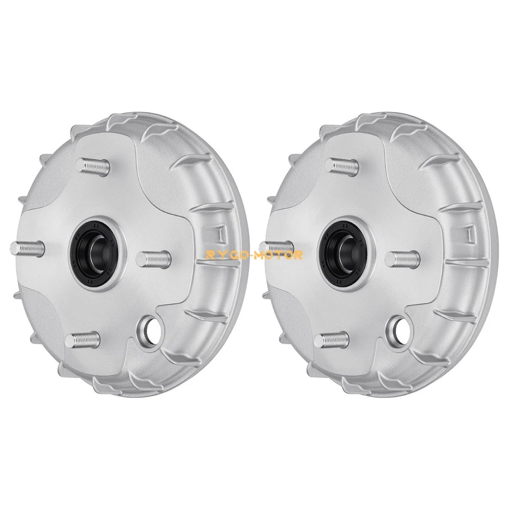 Set of 2 Front Brake Drums for Honda Rancher 350 TRX350TM (2000–2006) 44600-HN4-670