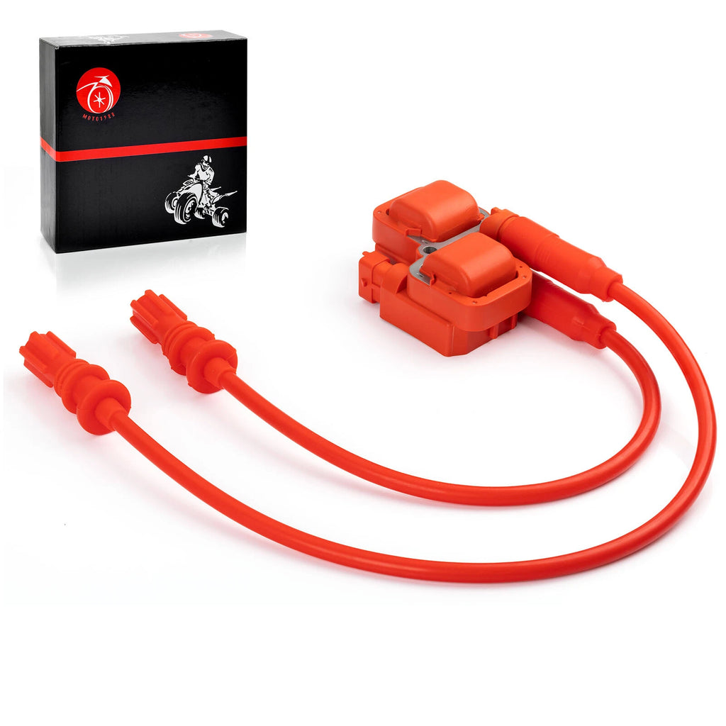 Ignition Coil + Spark Plug Wire Cap for Polaris Sportsman 850 1000 (2012–2024)