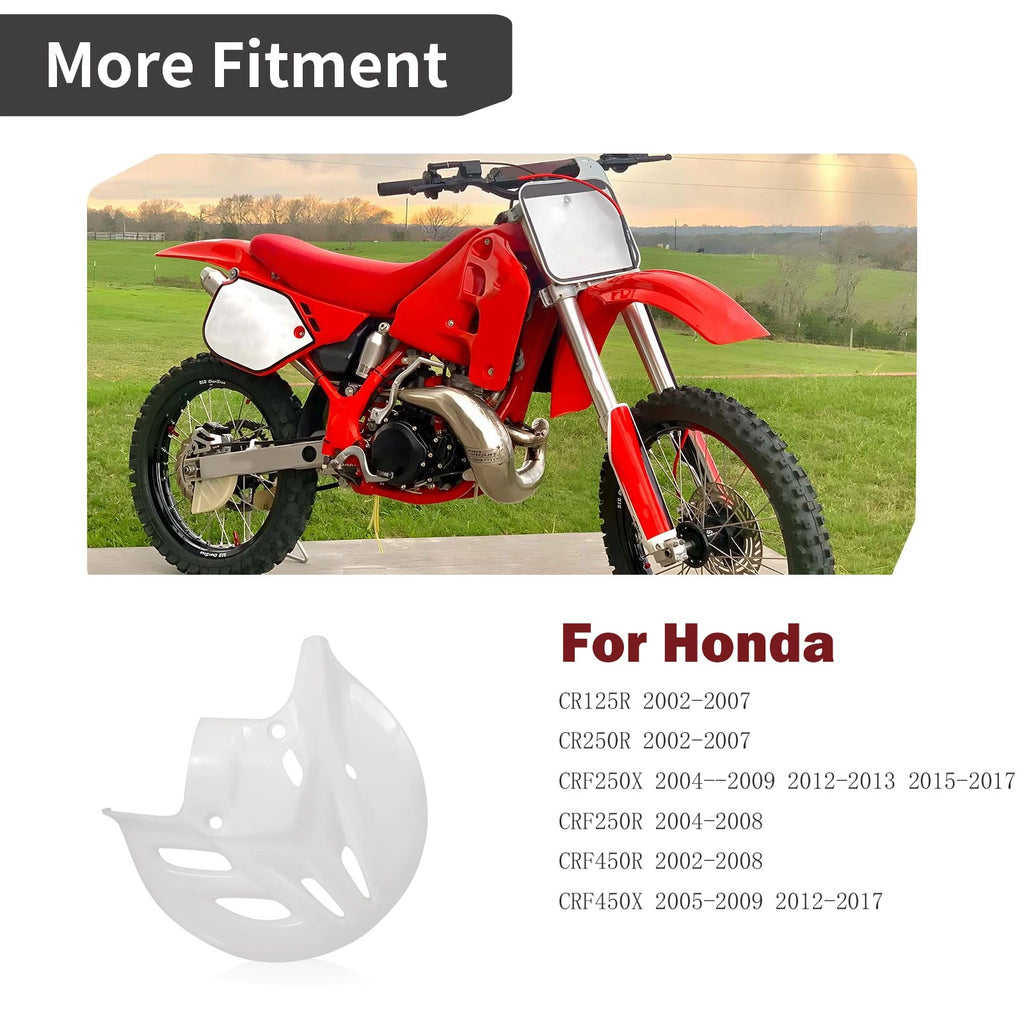 Front Brake Disc Guard Cover for Honda CR125R CR250R (2002–2007) 51614-KZ4-J41ZA