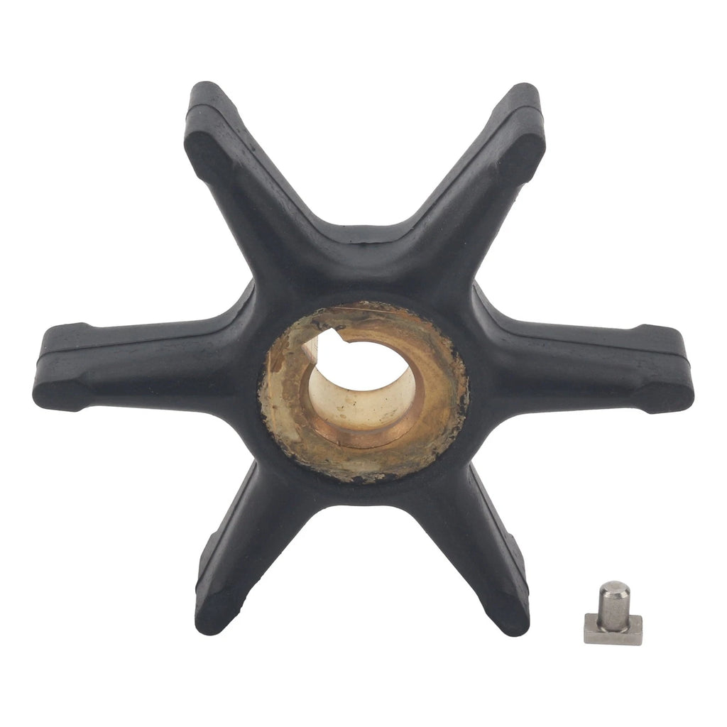 Outboard Motor Impeller w/Key 434424 for Johnson Evinrude 3HP-6HP