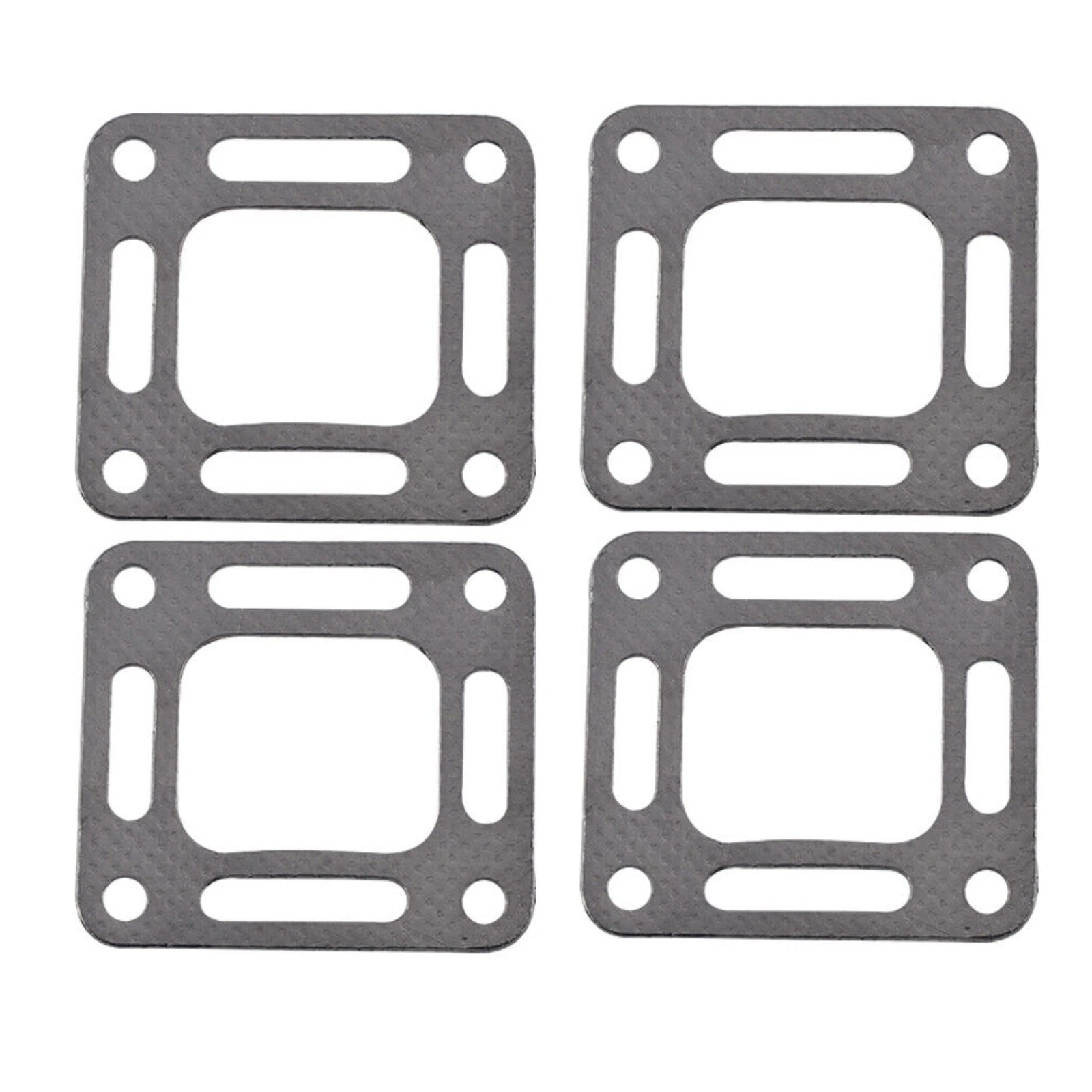 Set of 4 Riser Manifold Gaskets for Mercruiser 4.3 5.0 5.7 V6 V8 GM