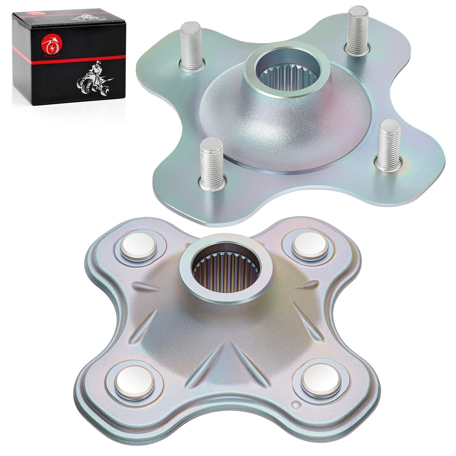 Rear Left and Right Wheel Hub for Yamaha Big Bear 400 4x4 YFM400 (2000–2006)