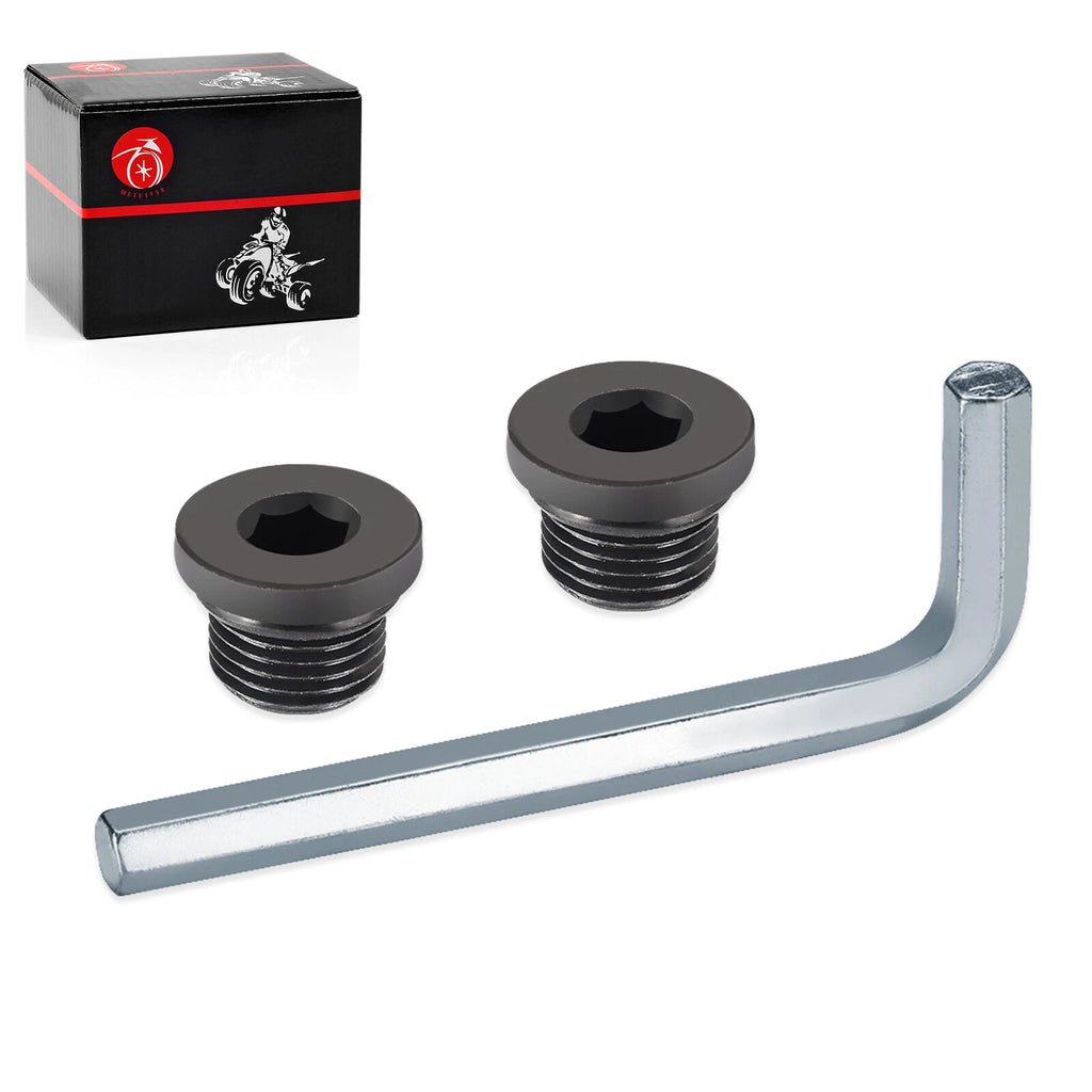 Front Differential Fill & Drain Plug Kit w/Tool for Polaris RZR 570 800 900 1000