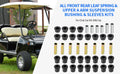 Front Rear Leaf Spring & Upper A Arm Suspension Bushing Kits for Club Car DS