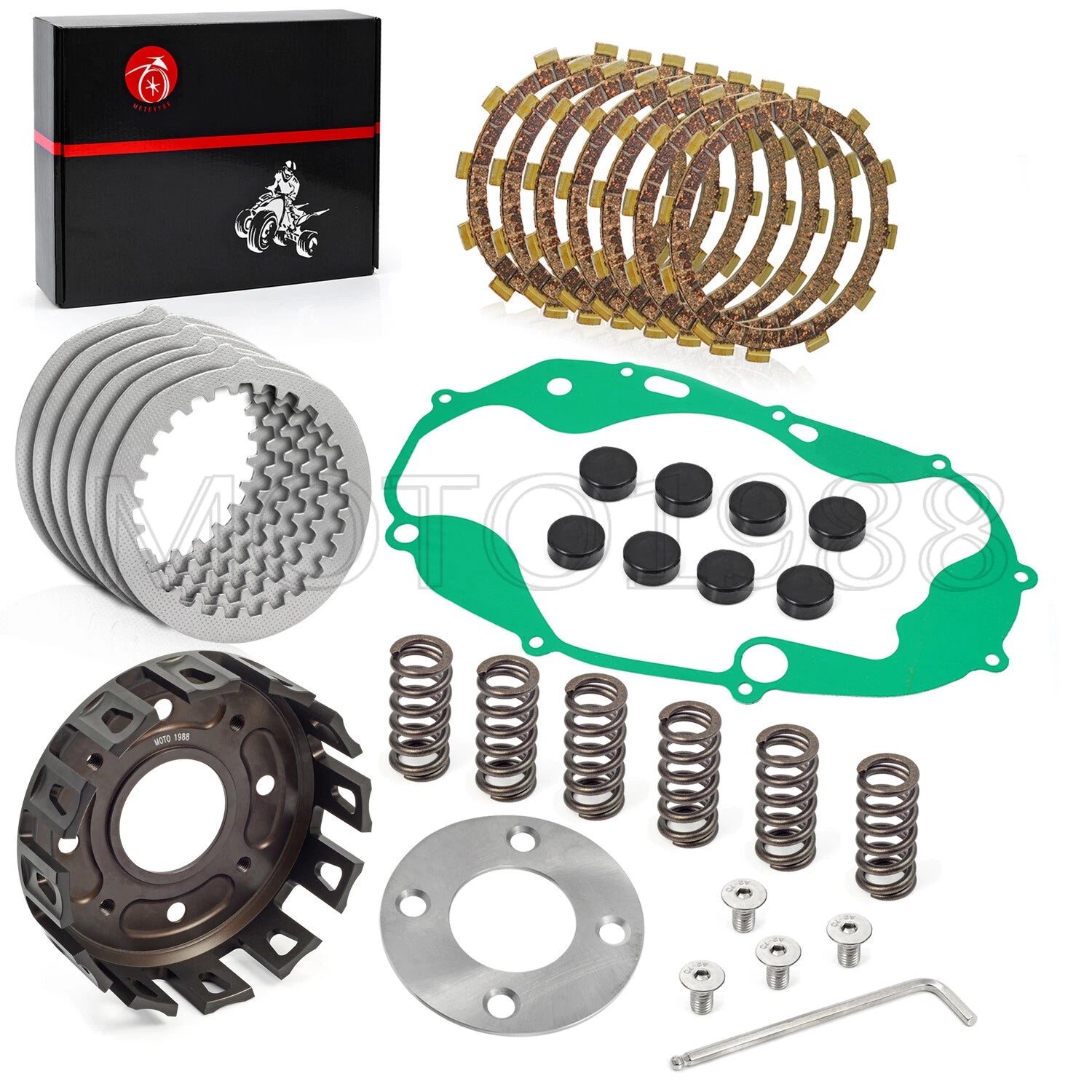 Clutch Basket & Friction Plate Gasket Kit for Yamaha RZ350 (1984–1985)