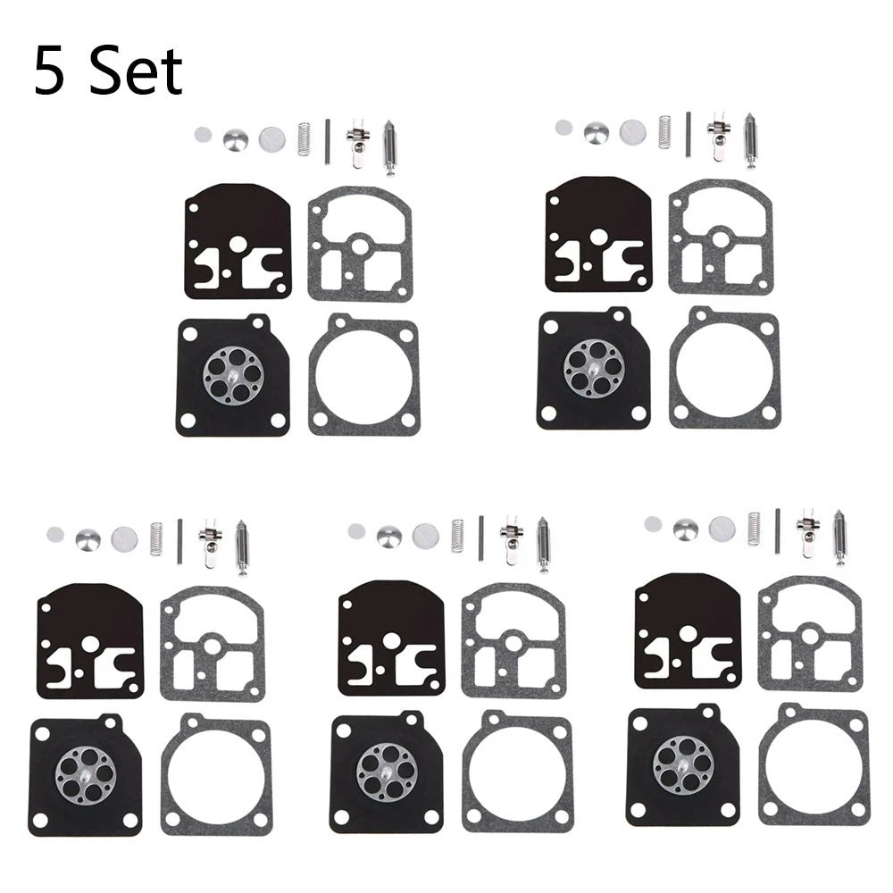 Set of 5 Carburetor Repair Kits for ZAMA RB-11 Stihl 010 011 011AV