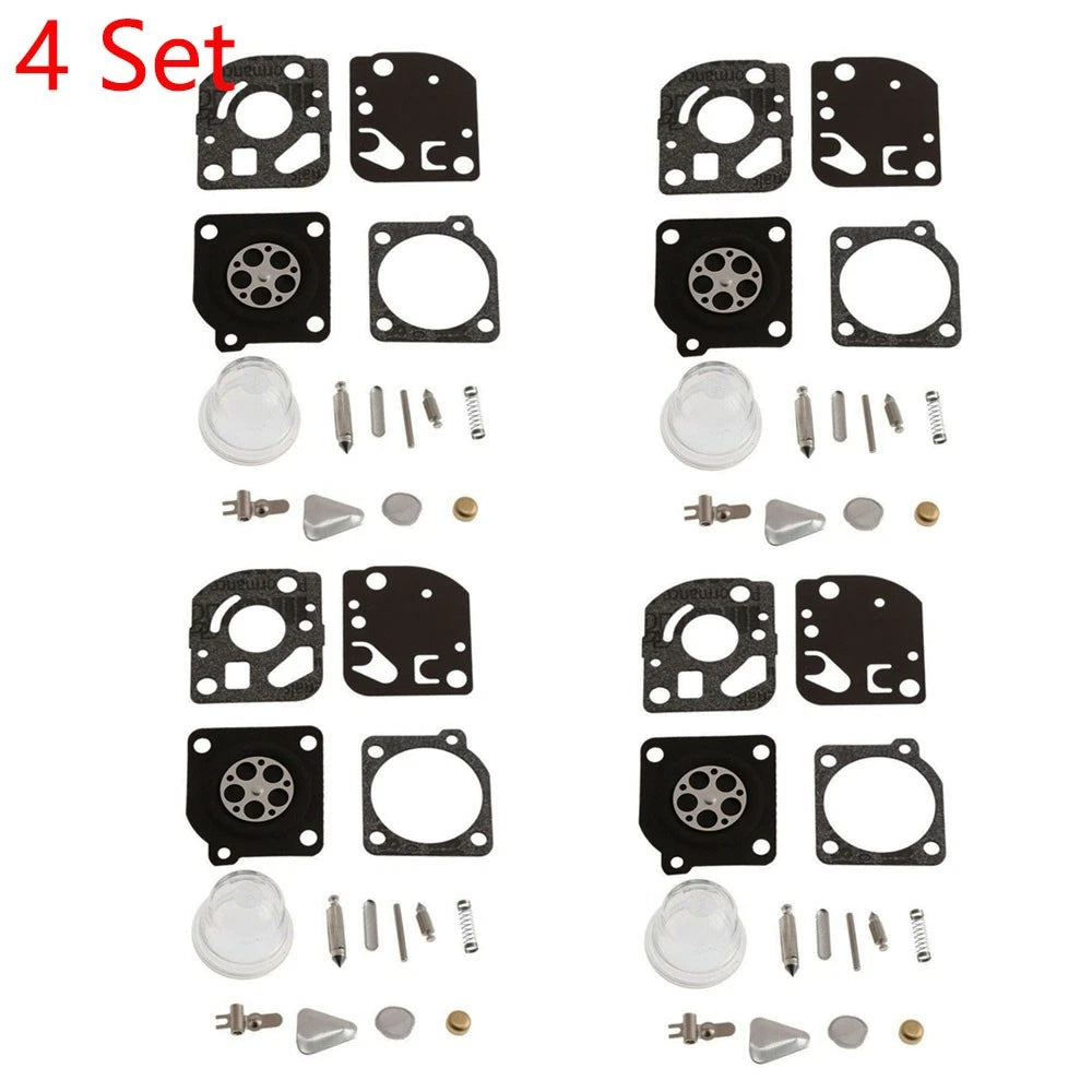 Set of 4 Carburetor Repair Kits for Zama C1Q C1U RB-47 (WeedEater)