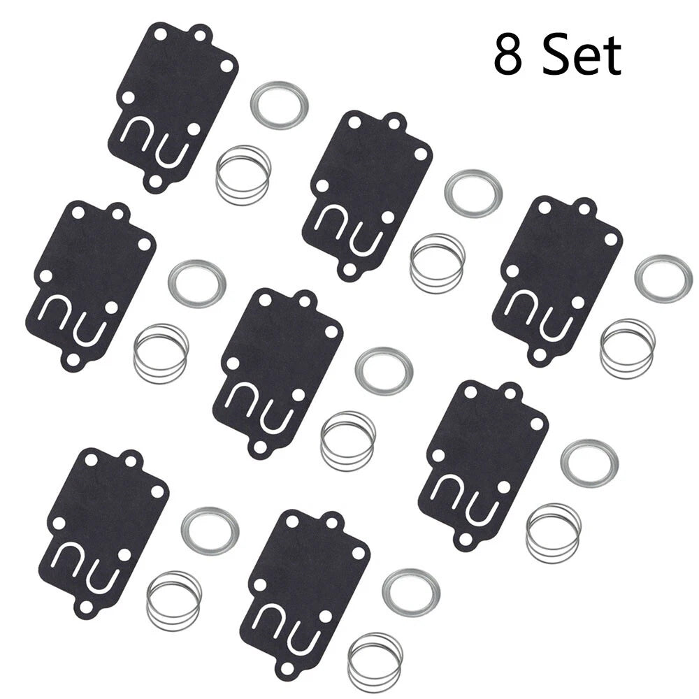 Set of 8 Carburetor Diaphragm Kit for Briggs & Stratton (270026, 272538, 272637, 5021)