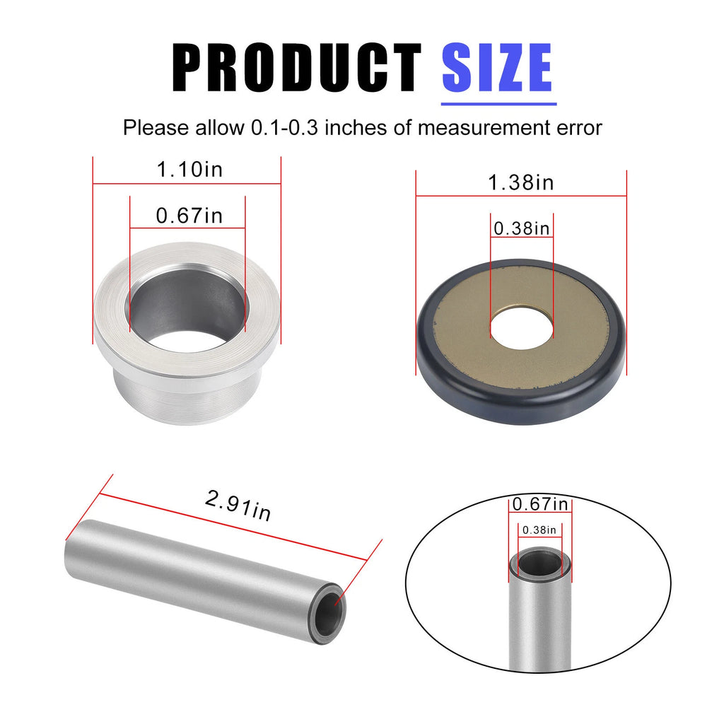 Rear Knuckle Bushing Kit for Yamaha Rhino 450 YXR450F (2006–2009)
