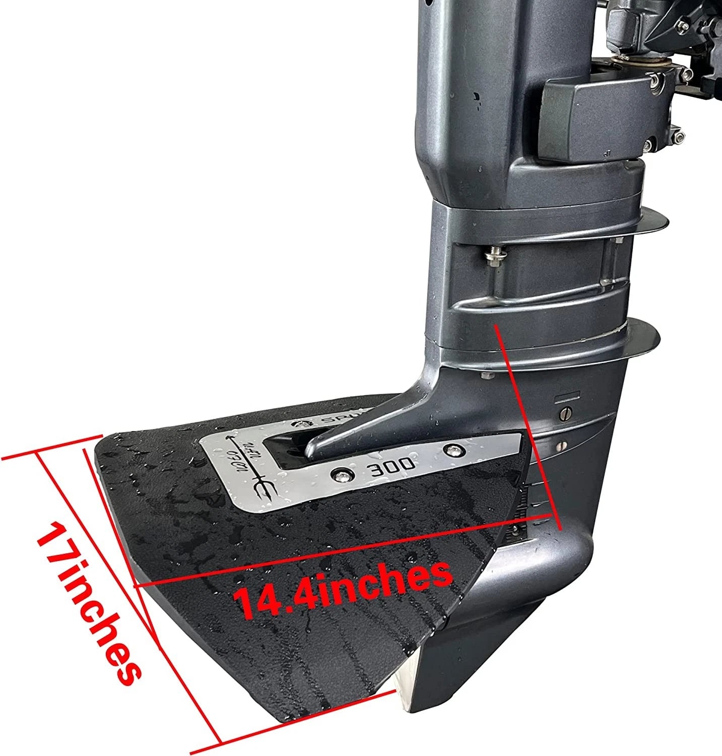 Lower Unit Whale Tail Hydrofoil Stabilizer for Outboard (40-300 HP)