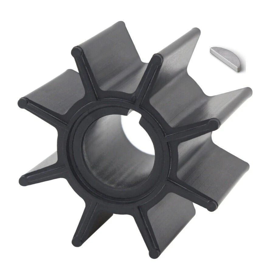 Water Pump Impeller with Key for Evinrude Johnson OMC 15HP (1990–2006)